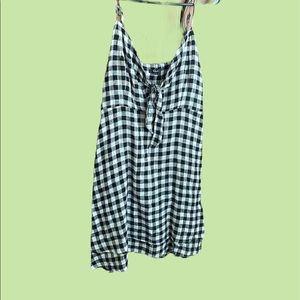 checkered dress